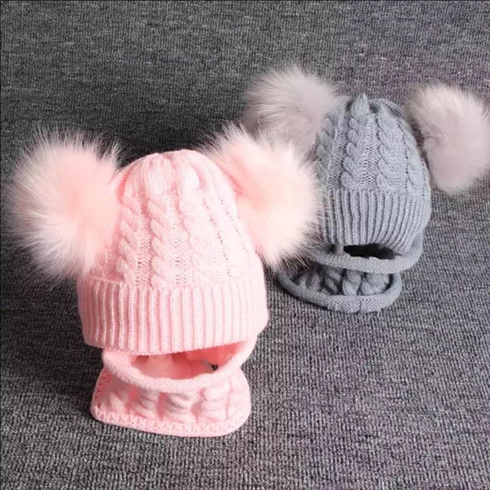 Brand New Winter Girls Hat Scarf Set